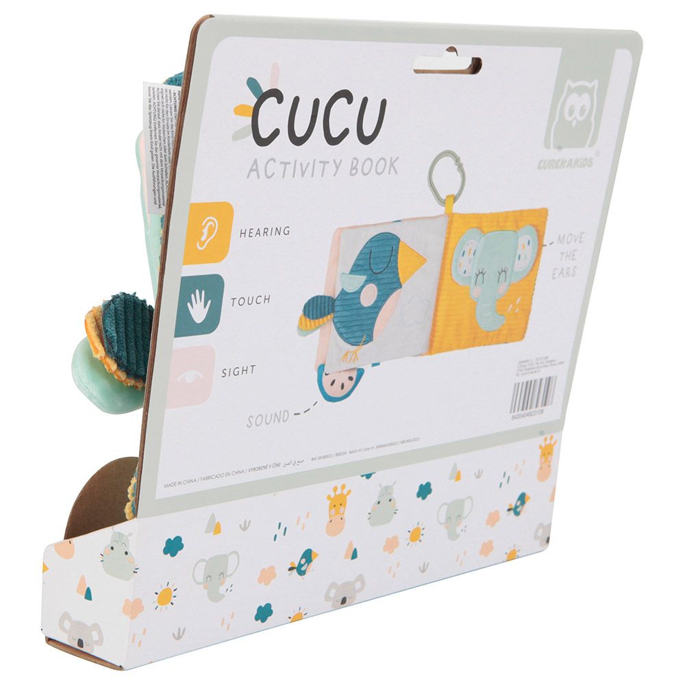 Eurekakids - Cucu Activity Sensory Baby Book