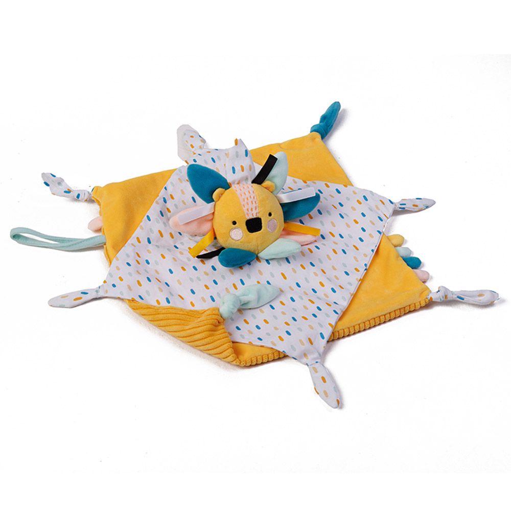 Eurekakids - Cucu Doudou Baby Comforter Cuddle Cloth - Lion