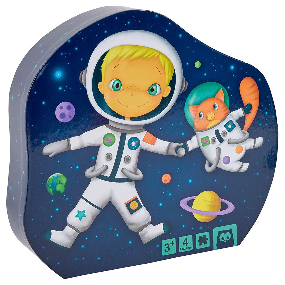 Eurekakids - Astronaut Evolutive Puzzles - 4pc-Set