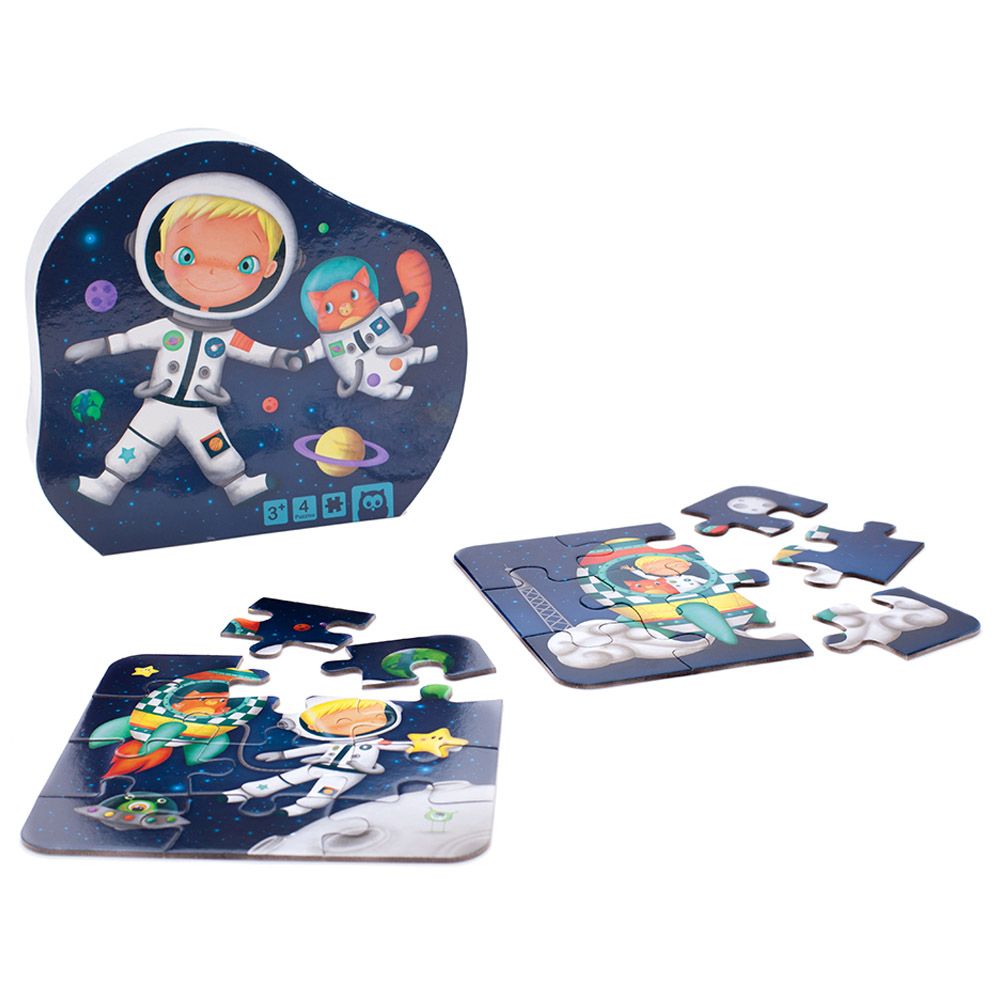 Eurekakids - Astronaut Evolutive Puzzles - 4pc-Set