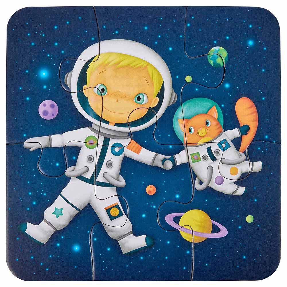 Eurekakids - Astronaut Evolutive Puzzles - 4pc-Set