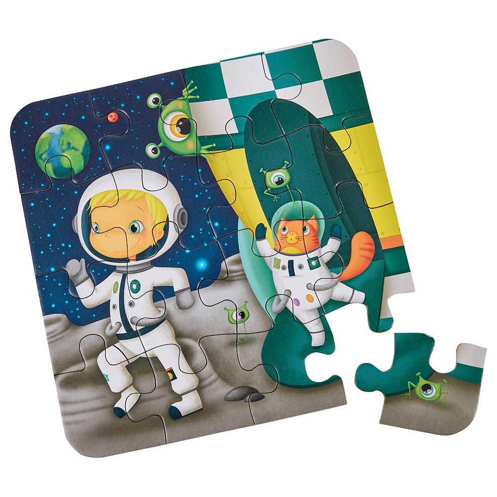 Eurekakids - Astronaut Evolutive Puzzles - 4pc-Set