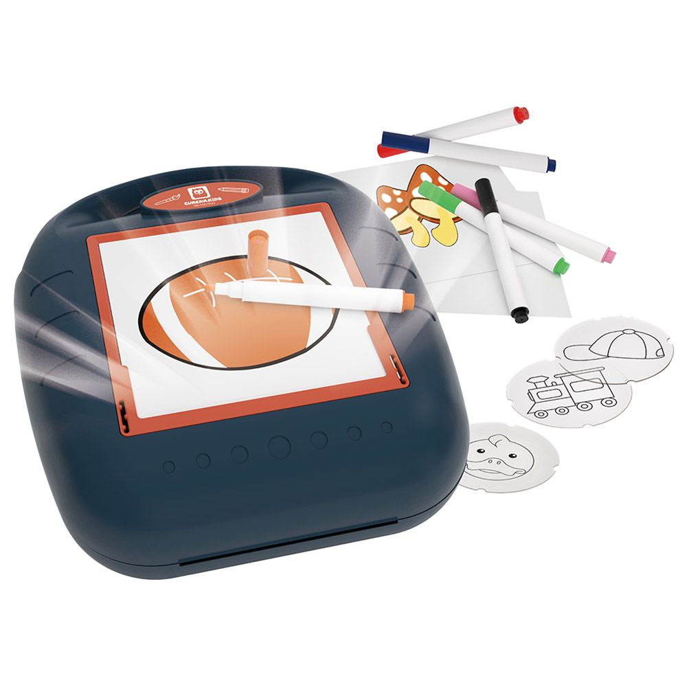 Eurekakids - Drawing Projector With Light - 56pcs