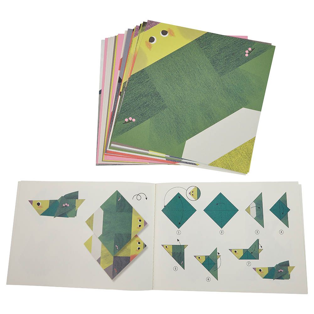 Eurekakids - Origami Woodland Animals Kit w/ 20 Sheets