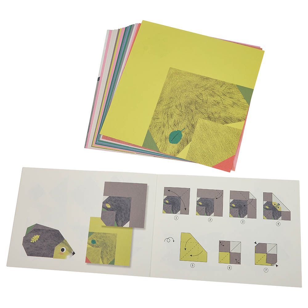 Eurekakids - Origami Woodland Animals Kit w/ 20 Sheets