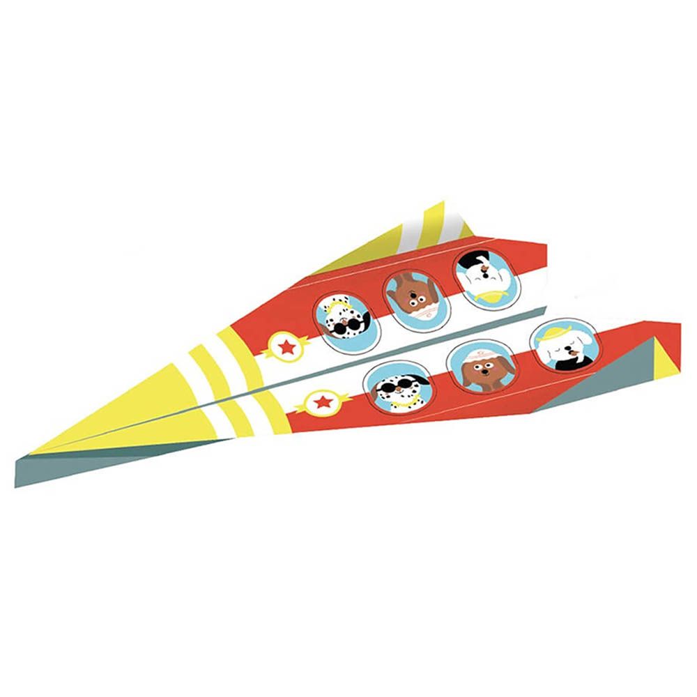 Eurekakids - Origami Aeroplanes Kit w/ 20 Sheets