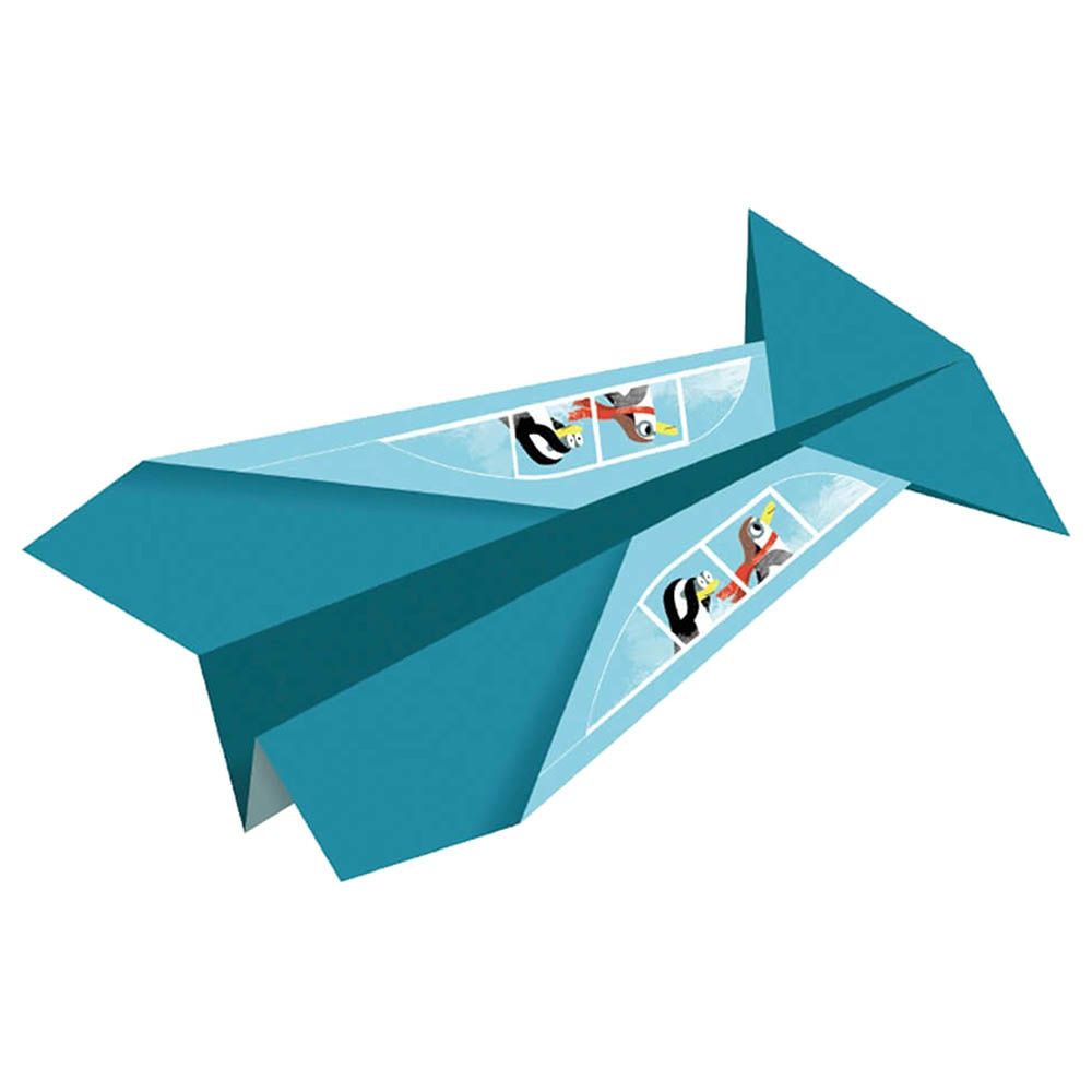 Eurekakids - Origami Aeroplanes Kit w/ 20 Sheets