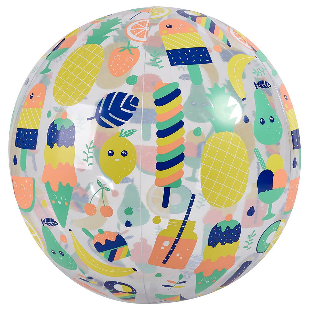 Eurekakids - Inflatable Ball Sports Outdoor Beach Toy