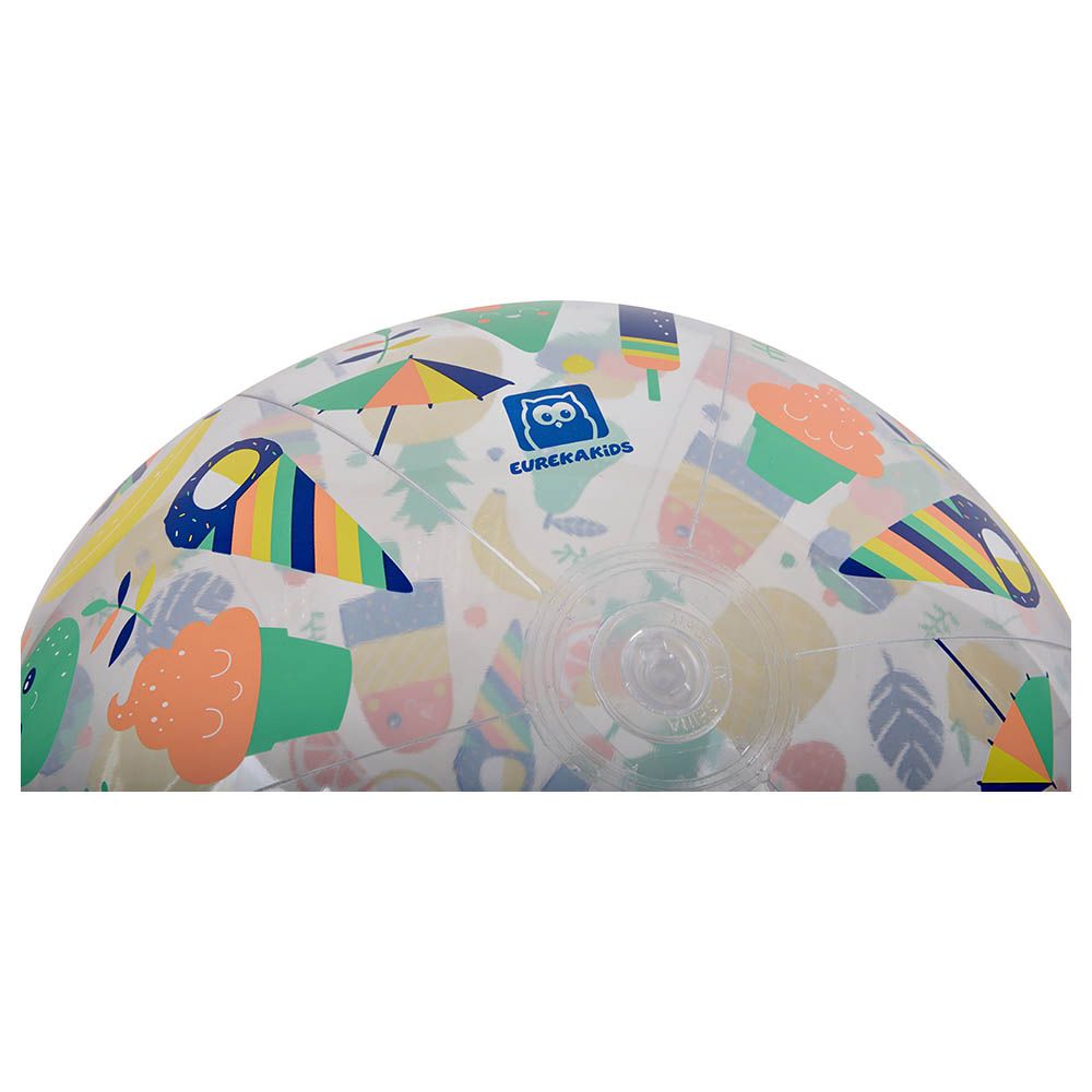 Eurekakids - Inflatable Ball Sports Outdoor Beach Toy