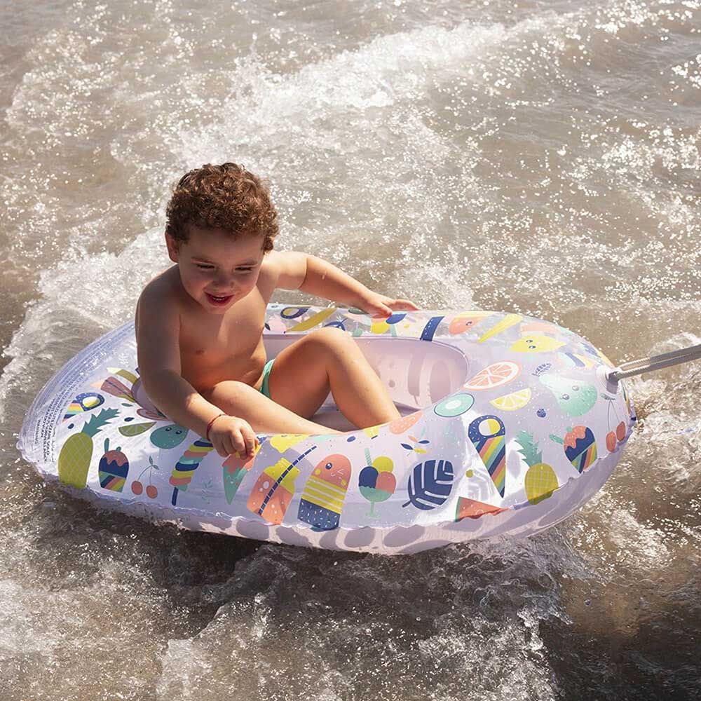 Eurekakids - Little Kids Inflatable Swim Boat