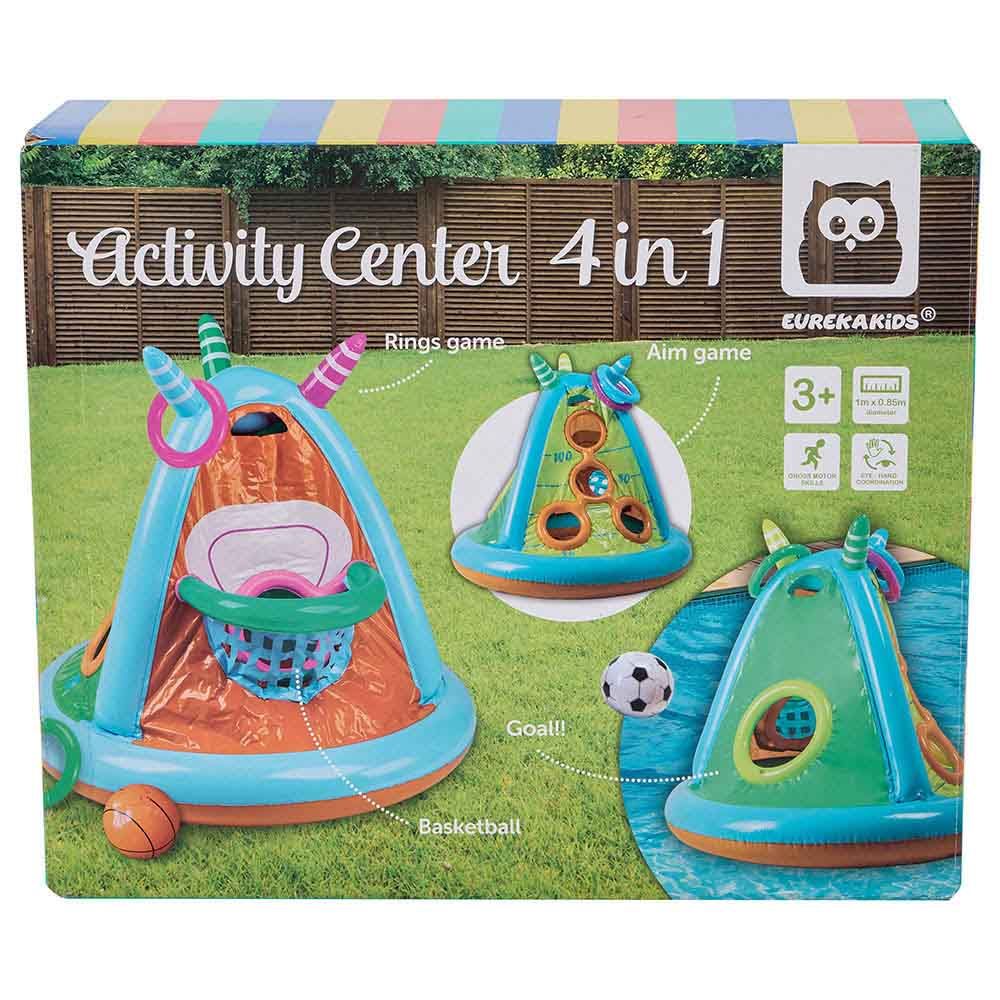 Eurekakids - 4-In-1 Inflatable Activity Center