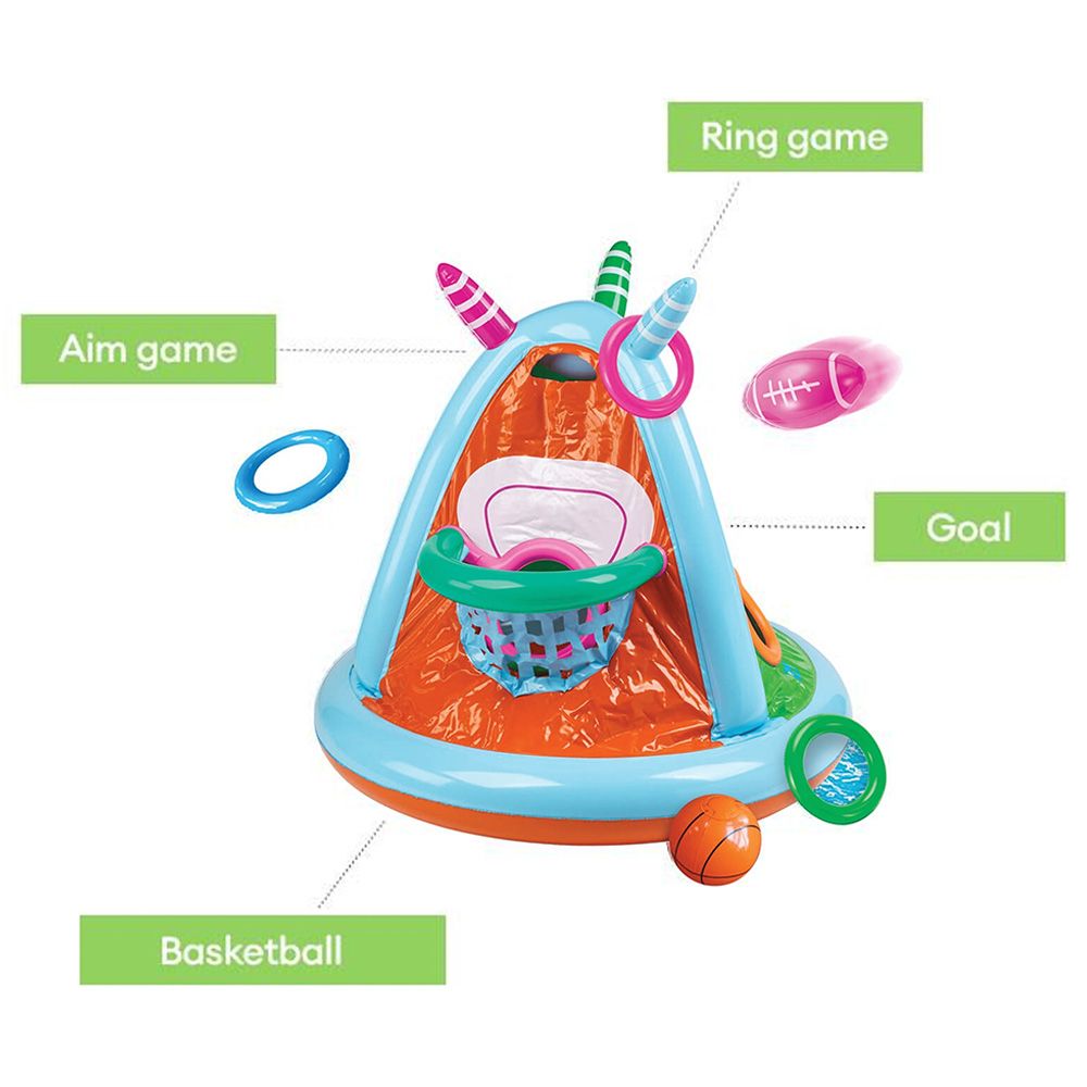 Eurekakids - 4-In-1 Inflatable Activity Center