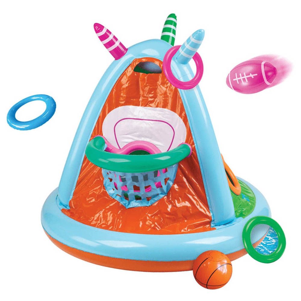 Eurekakids - 4-In-1 Inflatable Activity Center