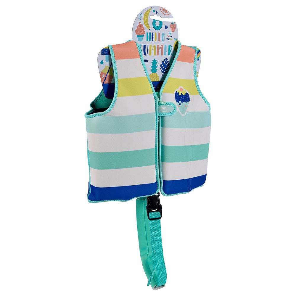 Eurekakids - Neoprene Kids Adjustable Swim Vest - 3-6Y