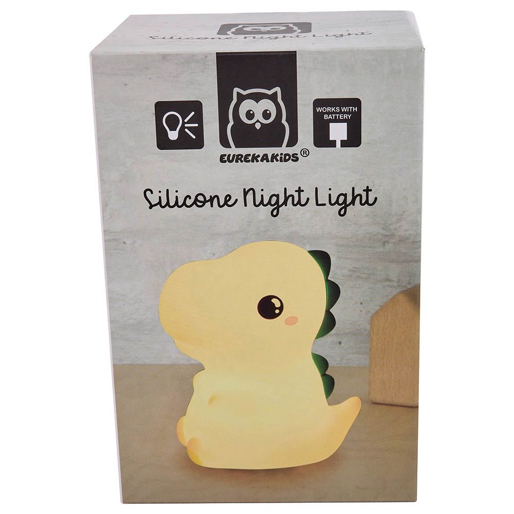 Eurekakids - Silicone Night Light - Dinosaur