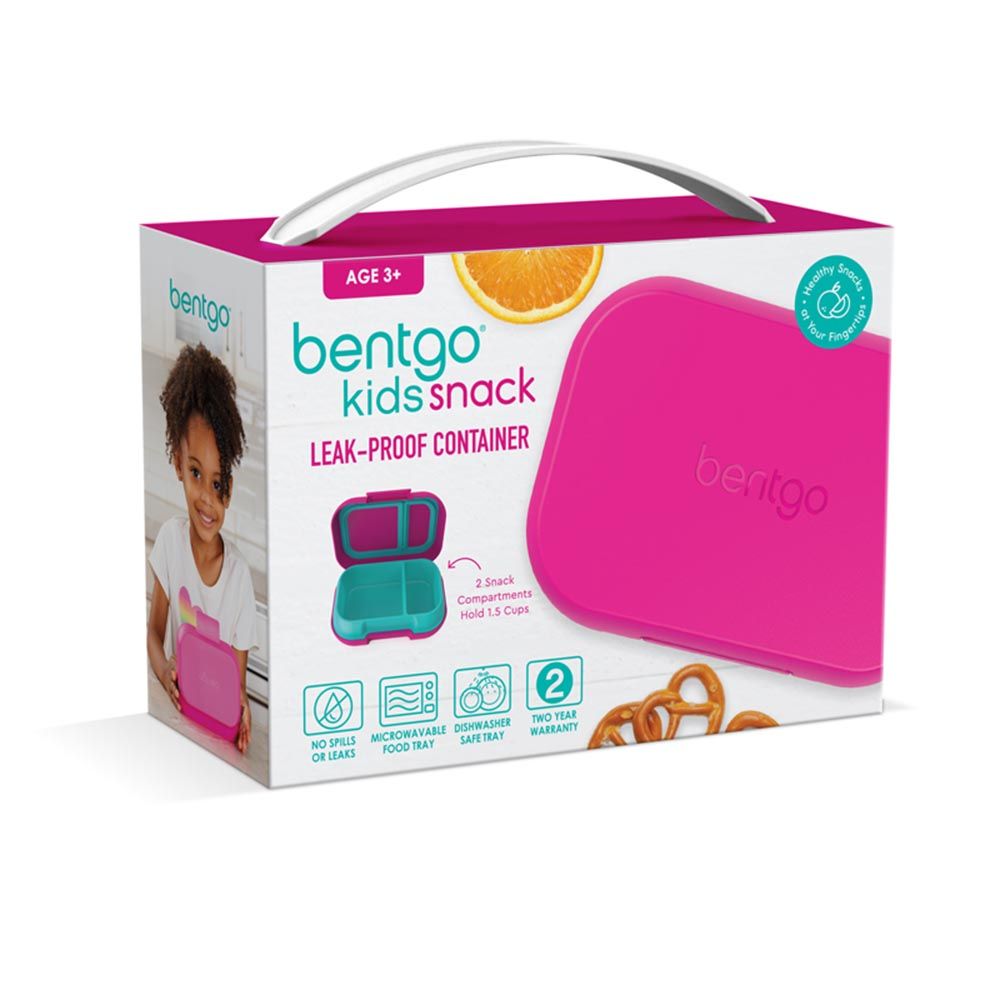 Bentgo - Kids Snack Lunchbox - Fushia