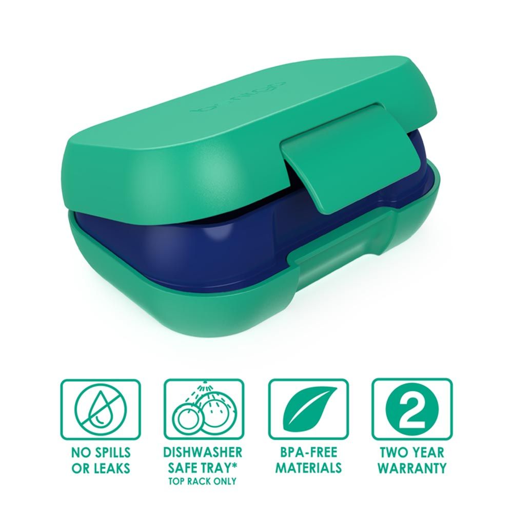 Bentgo - Kids Snack Lunchbox - Green