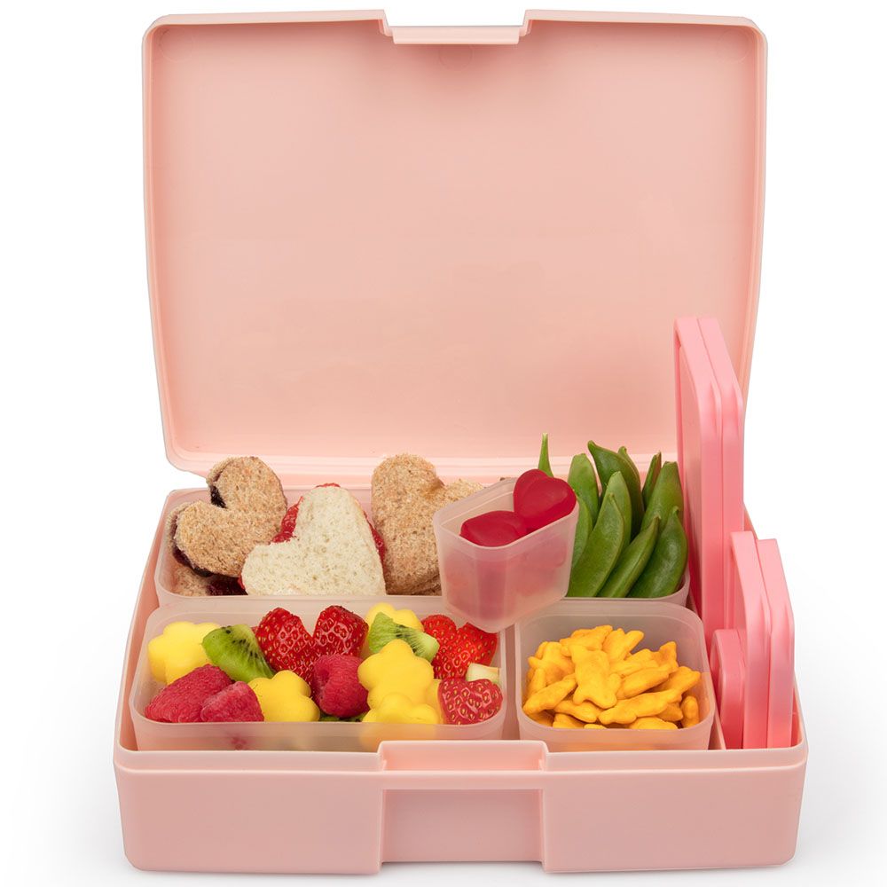 Bentology - Bento Box Classic 6pcs Set - Pink