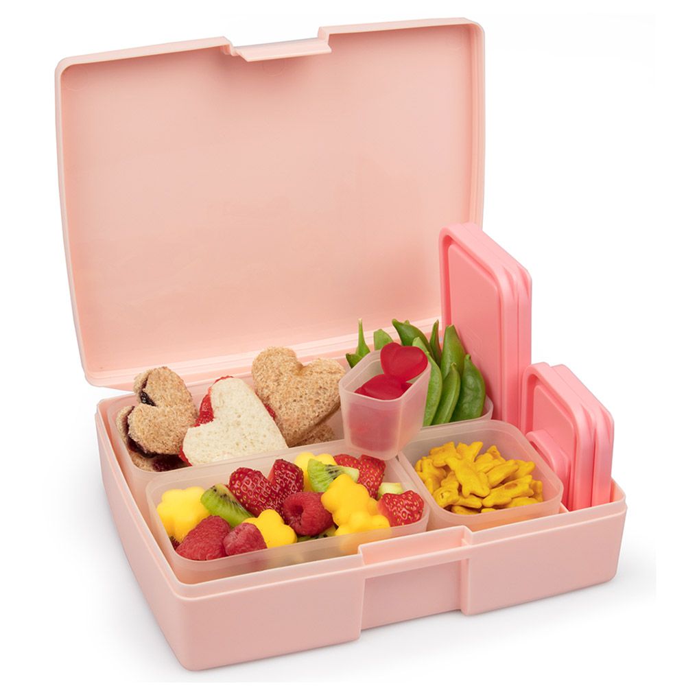 Bentology - Bento Box Classic 6pcs Set - Pink