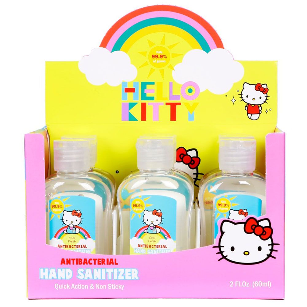 Hello Kitty Cool&Fresh Hand Sanitizer Gel Set 9 Bottle 60ml