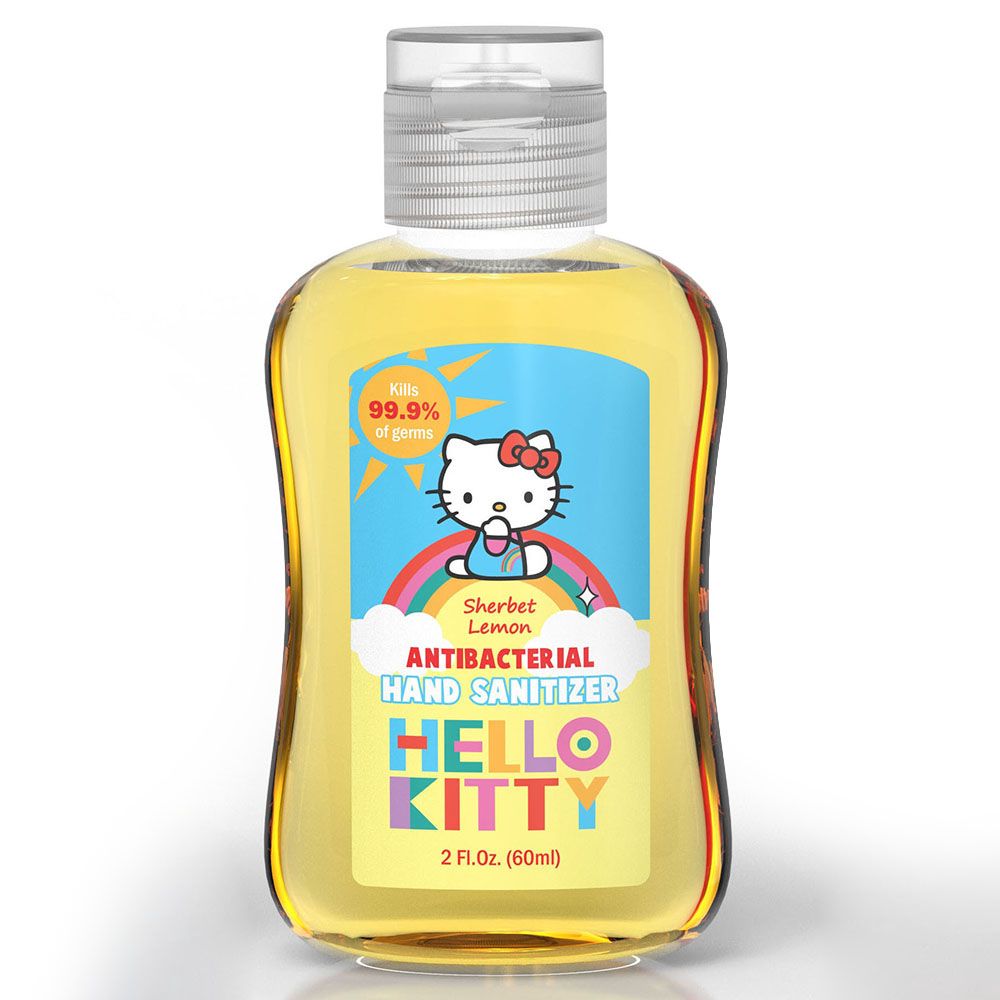 Hello Kitty Lemon-Strawberry Cool&Fresh Hand Sanitizer Set