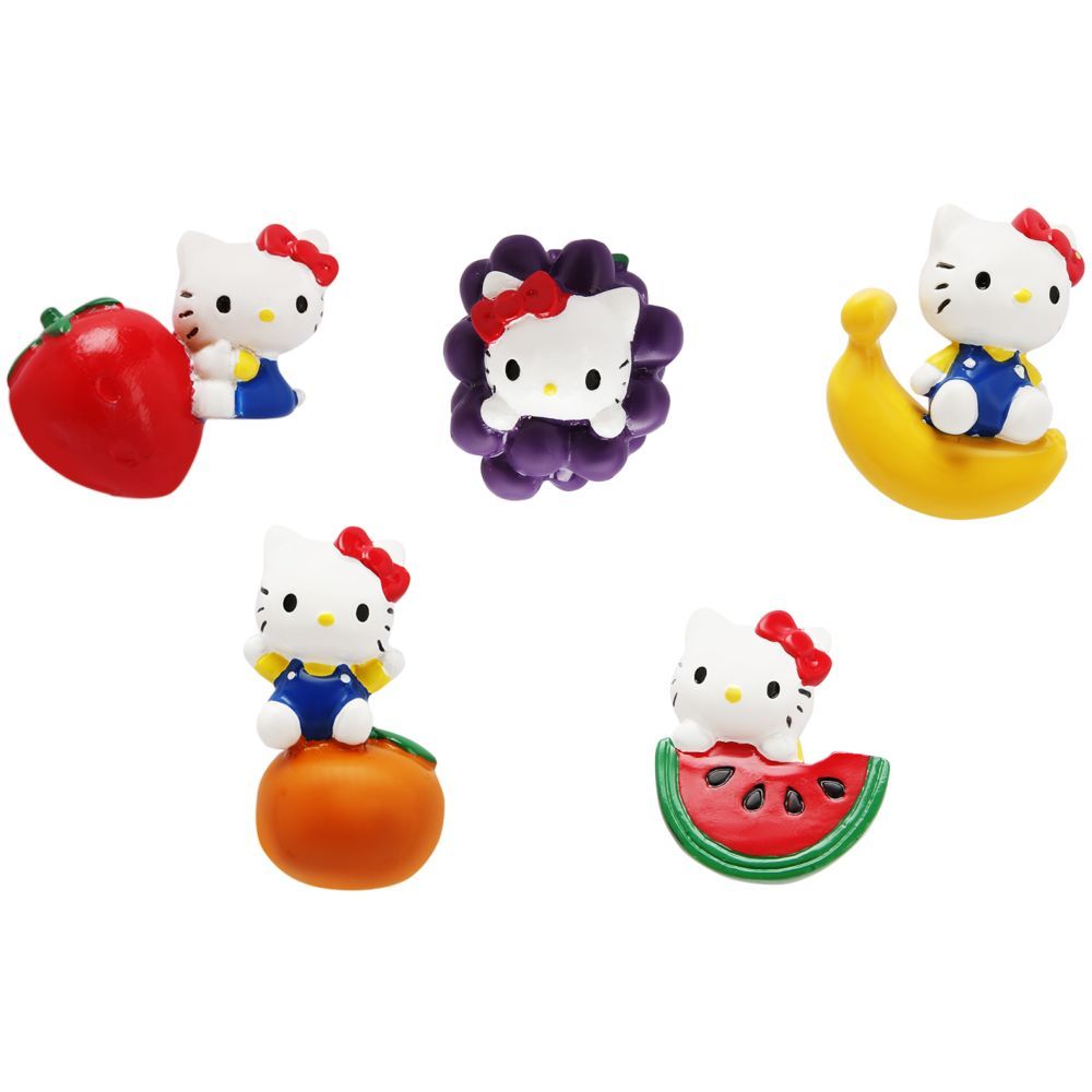 Hello Kitty - 3D Magnet Set Multicolour 25 Piece