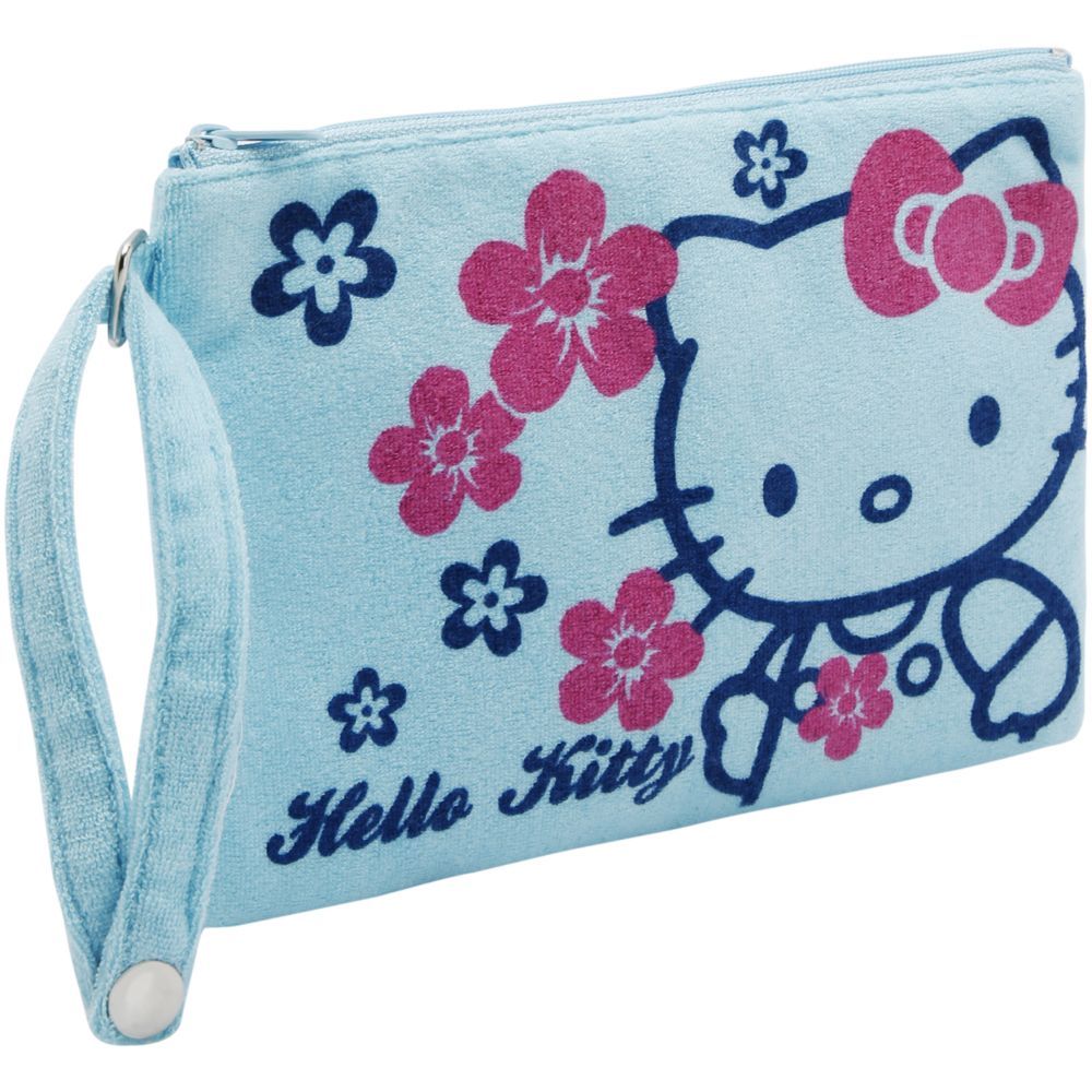 Hello Kitty - Pile Flat Pouch iPad Mini Case - Cyan