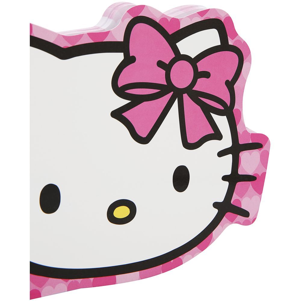 Hello Kitty - Spiral D-Cut Notebook 80 Sheets - Pink