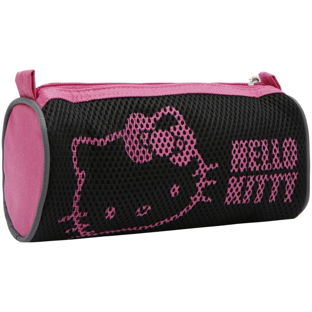 Hello Kitty - Mesh Pen Case - Black