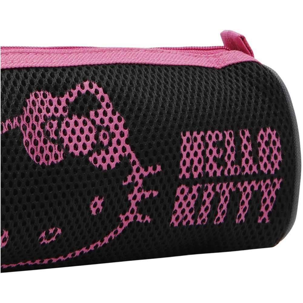 Hello Kitty - Mesh Pen Case - Black