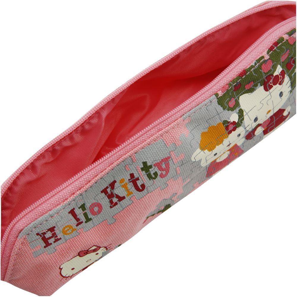 Hello Kitty - Jigsaw Puzzle Pen Case Pencil Case - Pink