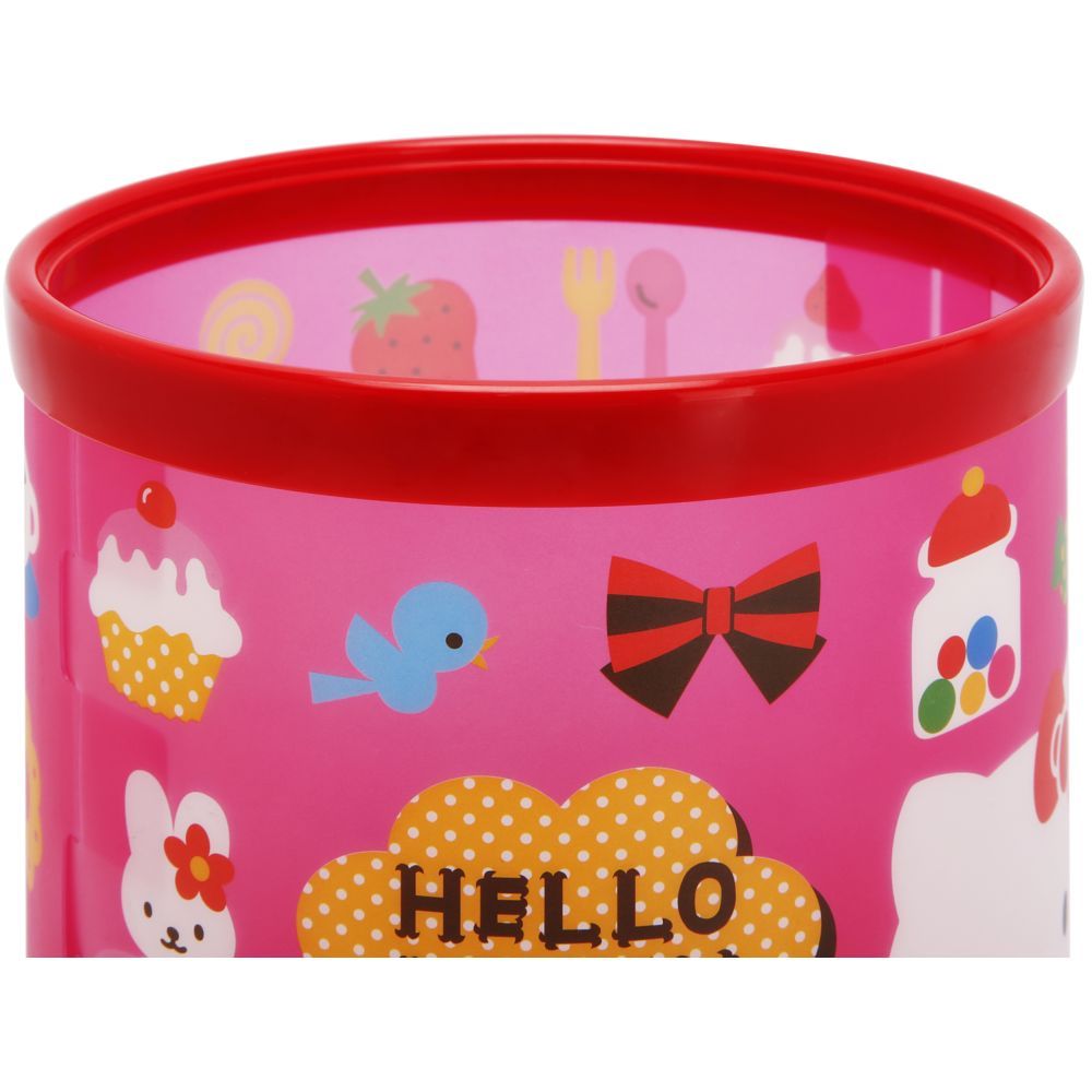 Hello Kitty - Folding Waste Basket - Pink Small