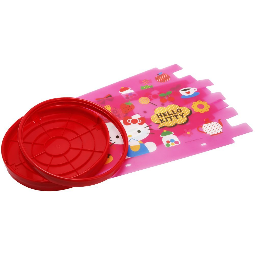 Hello Kitty - Folding Waste Basket - Pink Small