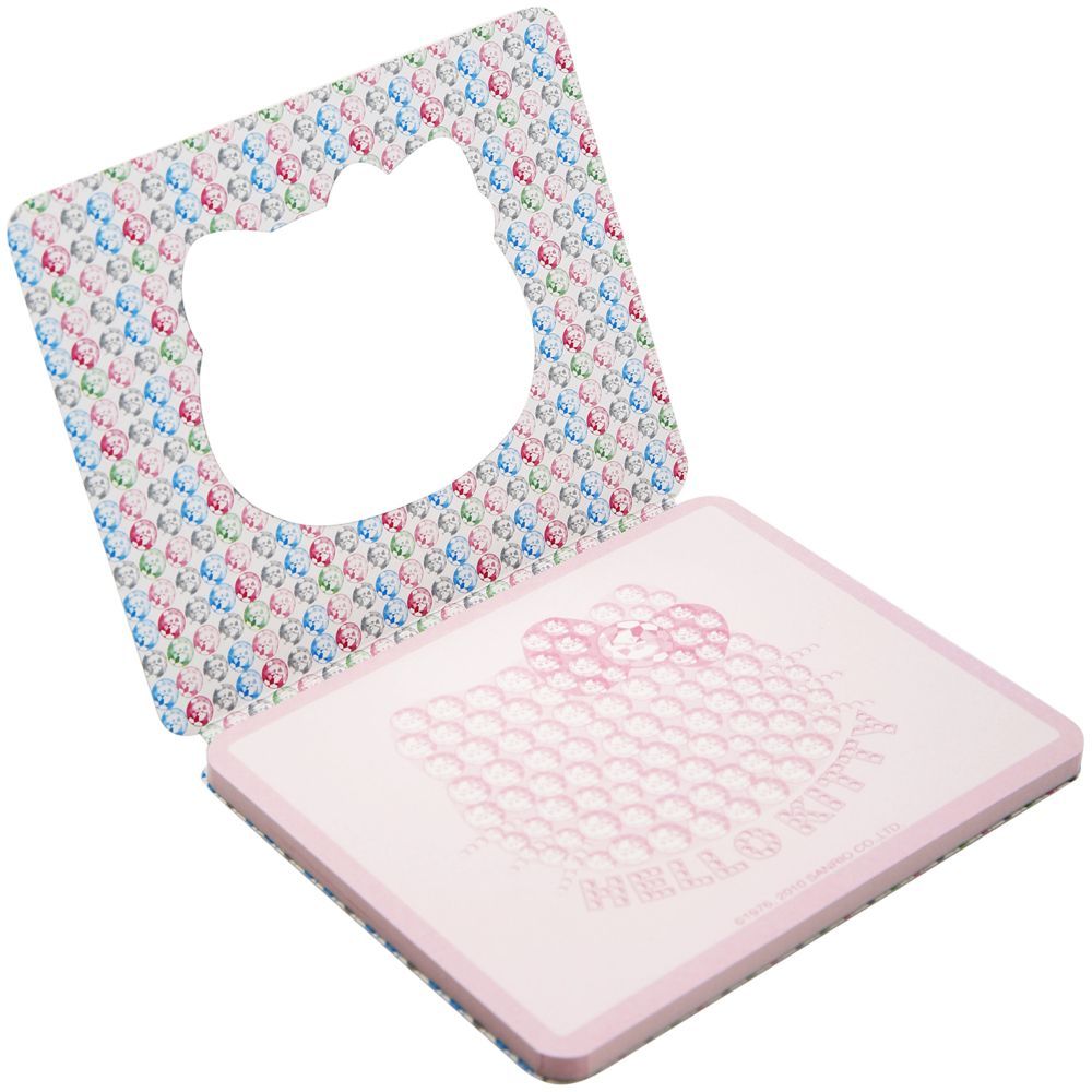 Hello Kitty - Memo Pad Square Cut Golden Cover 40 Sheets