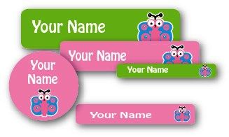 Ladybug - Back To School Pack Labels - Pack of 131