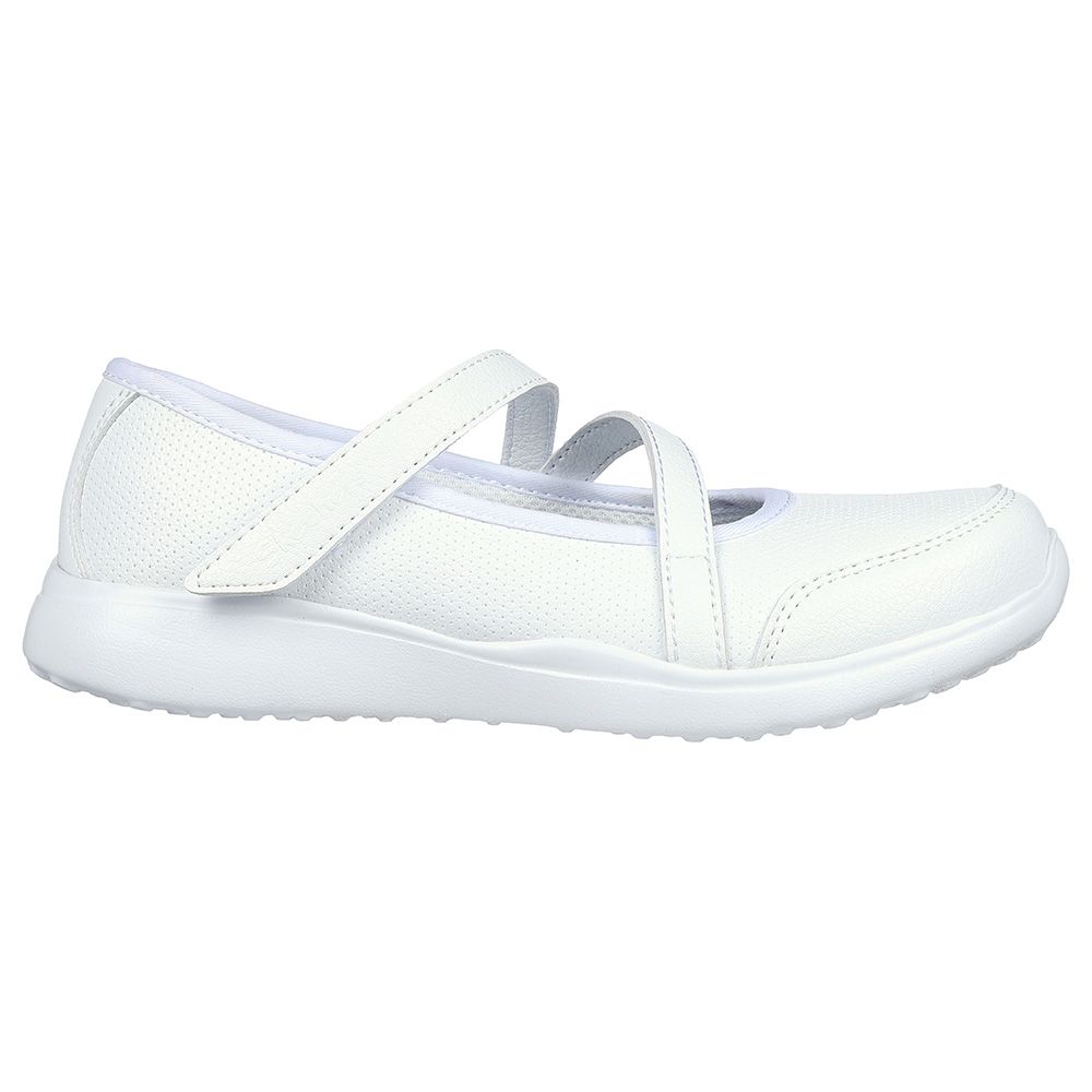 Skechers - girls Microstrides slip-on shoes - white4