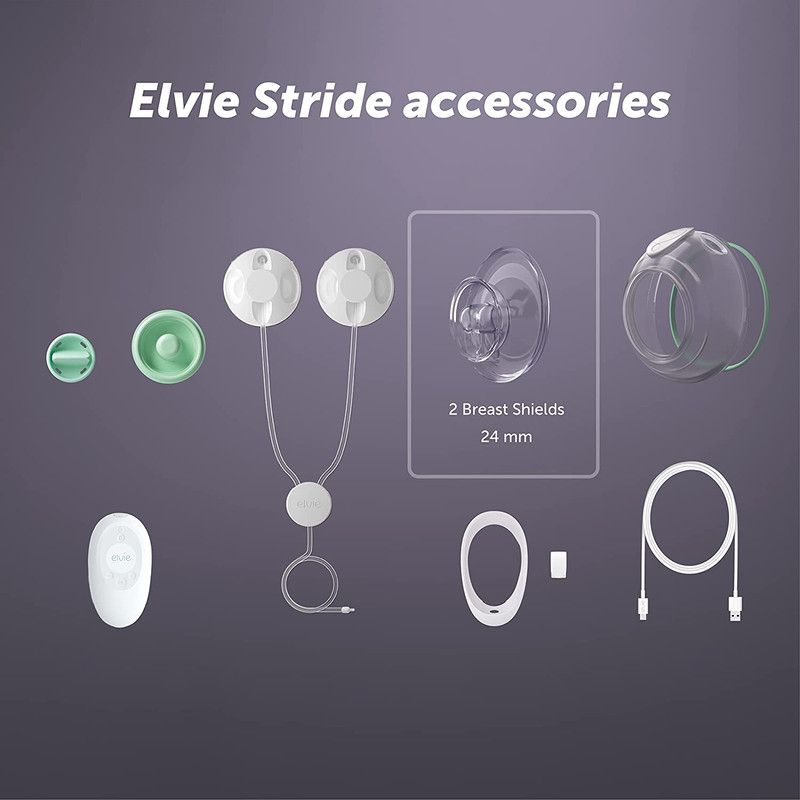 Elvie - Stride Breast Shield - 24mm - 2pcs