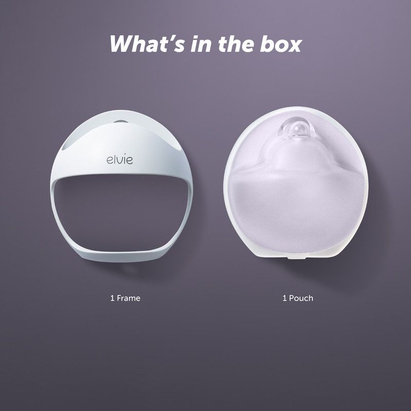 Elvie - Curve Silicone Wearable  Breast Pump