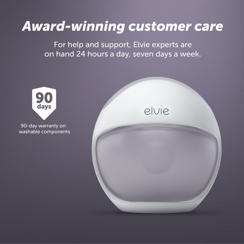 Elvie - Curve Silicone Wearable  Breast Pump