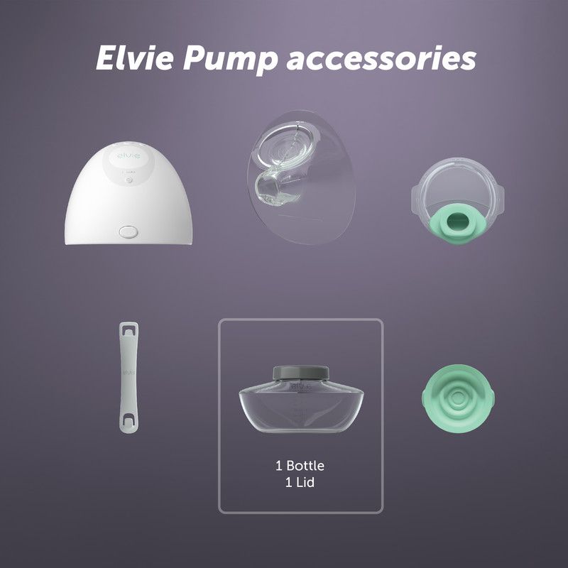 Elvie - Breast Pump Bottles Only 150ml - Pack of 3