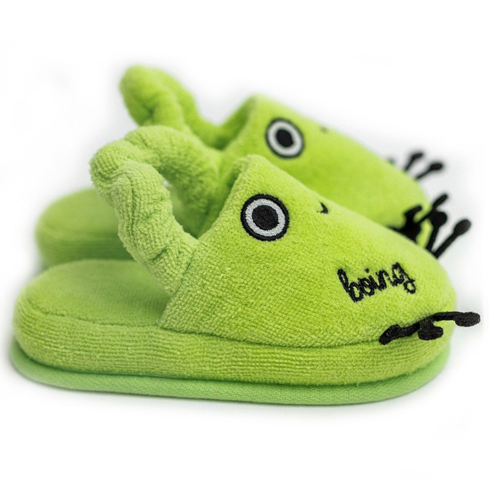 Milk&Moo - Toddler Slippers - Cacha Frog