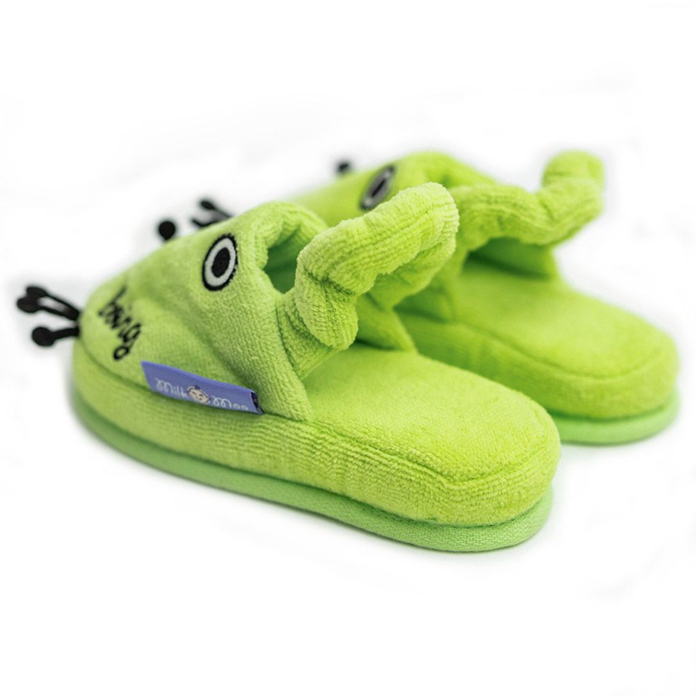 Milk&Moo - Toddler Slippers - Cacha Frog