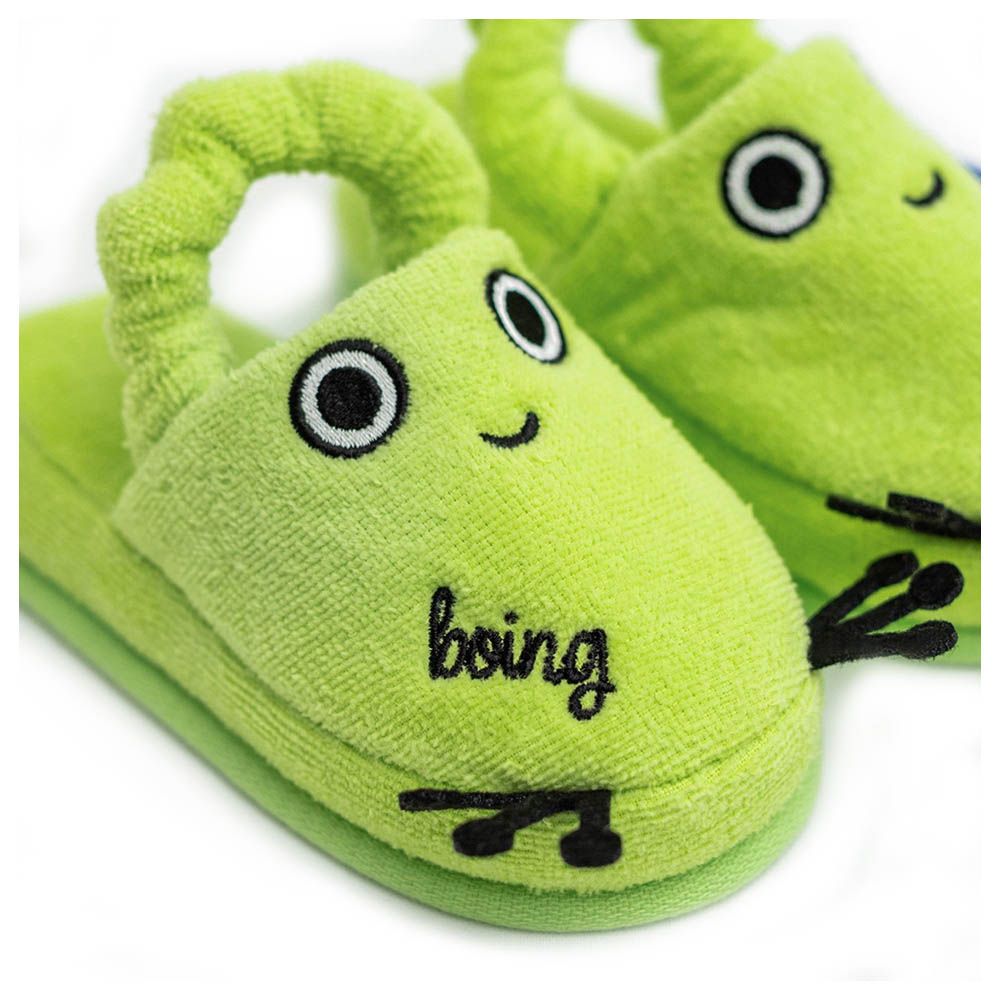 Milk&Moo - Toddler Slippers - Cacha Frog