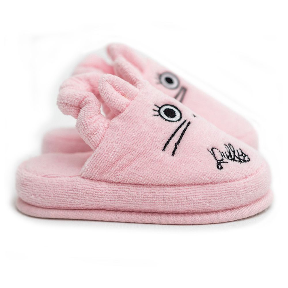 Milk&Moo - Chancin Rabbit Toddler Slippers - Pink