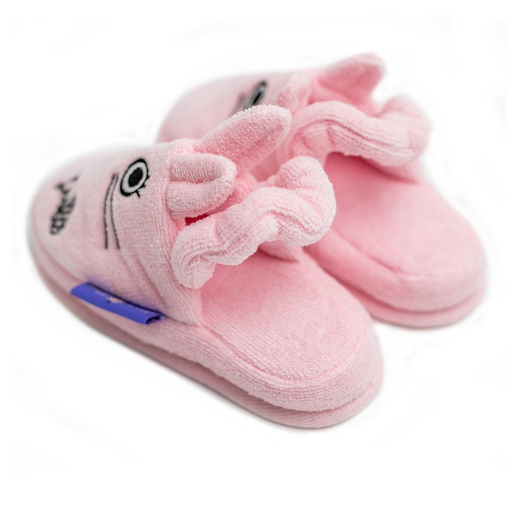 Milk&Moo - Chancin Rabbit Toddler Slippers - Pink