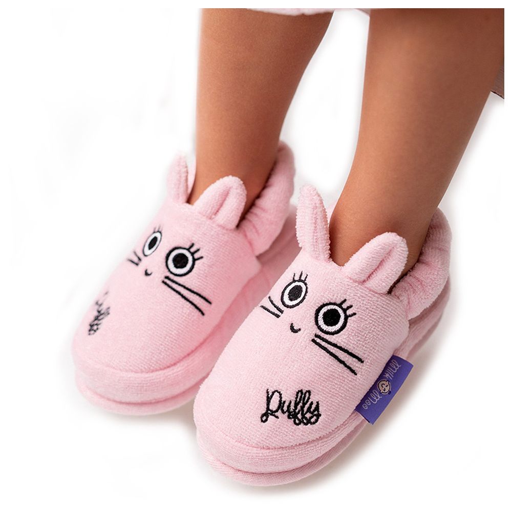 Milk&Moo - Chancin Rabbit Toddler Slippers - Pink