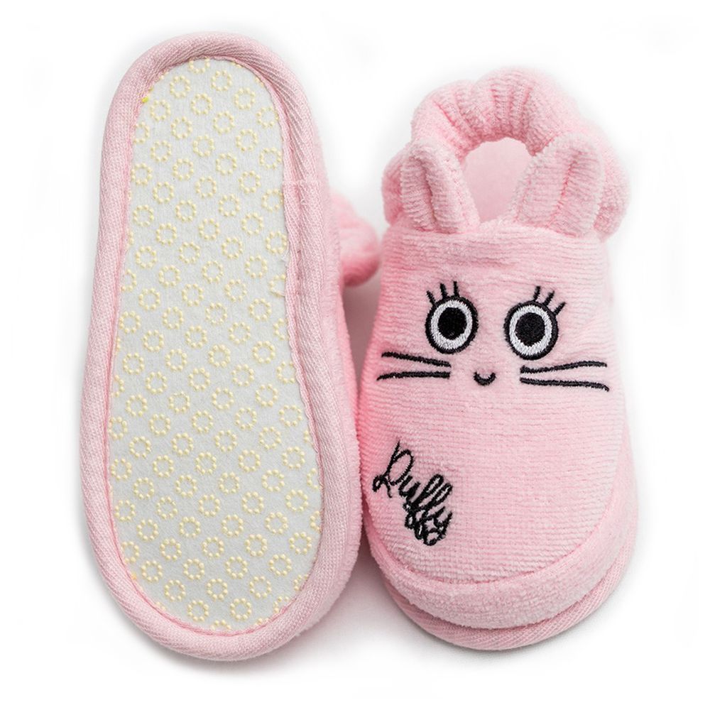 Milk&Moo - Chancin Rabbit Toddler Slippers - Pink