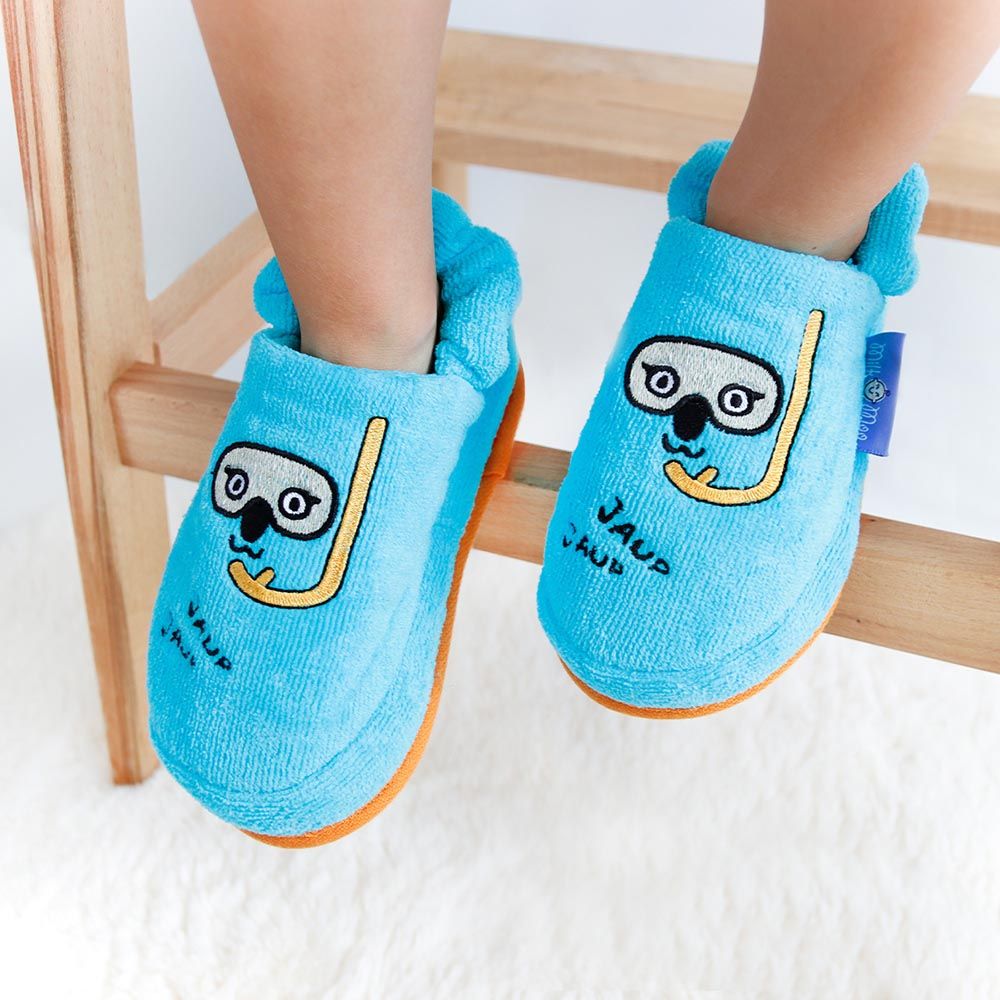 Milk&Moo - Cool Coala Kids Slippers - Blue