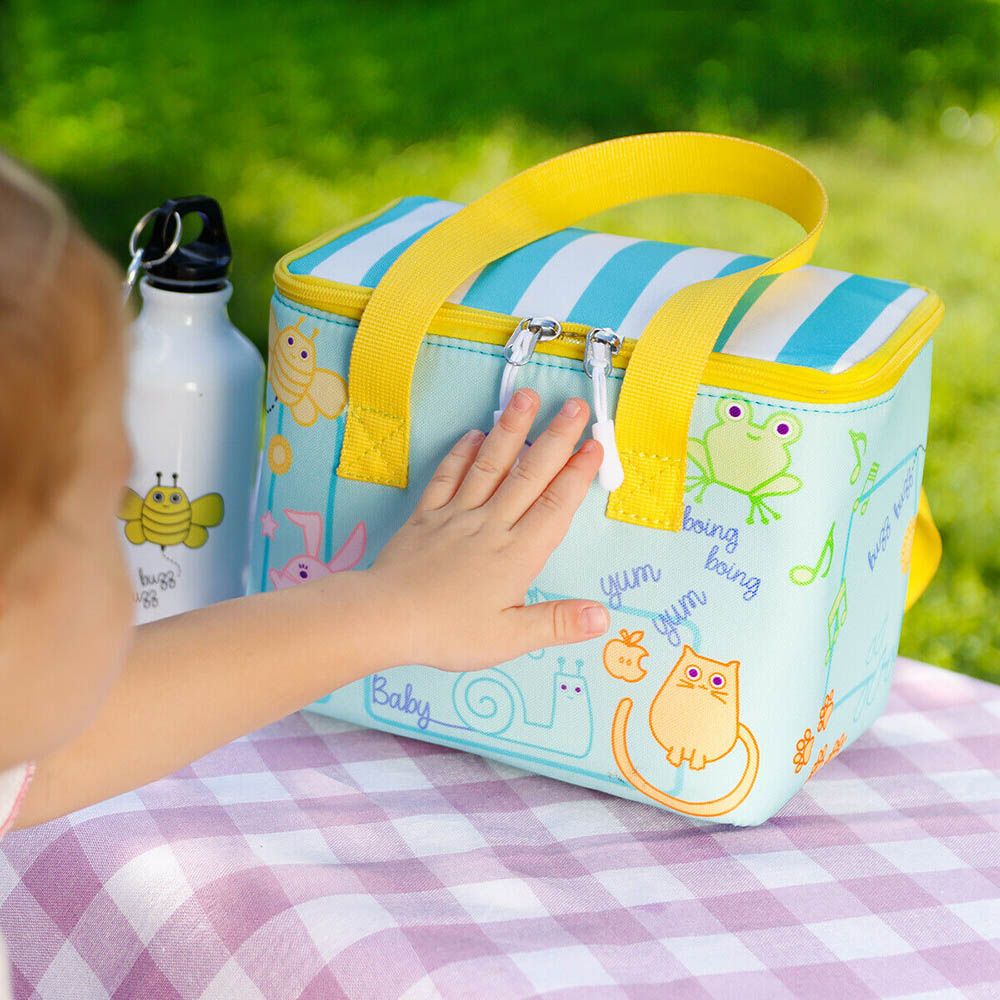 Milk&Moo - Insulated Lunch Box – Blue