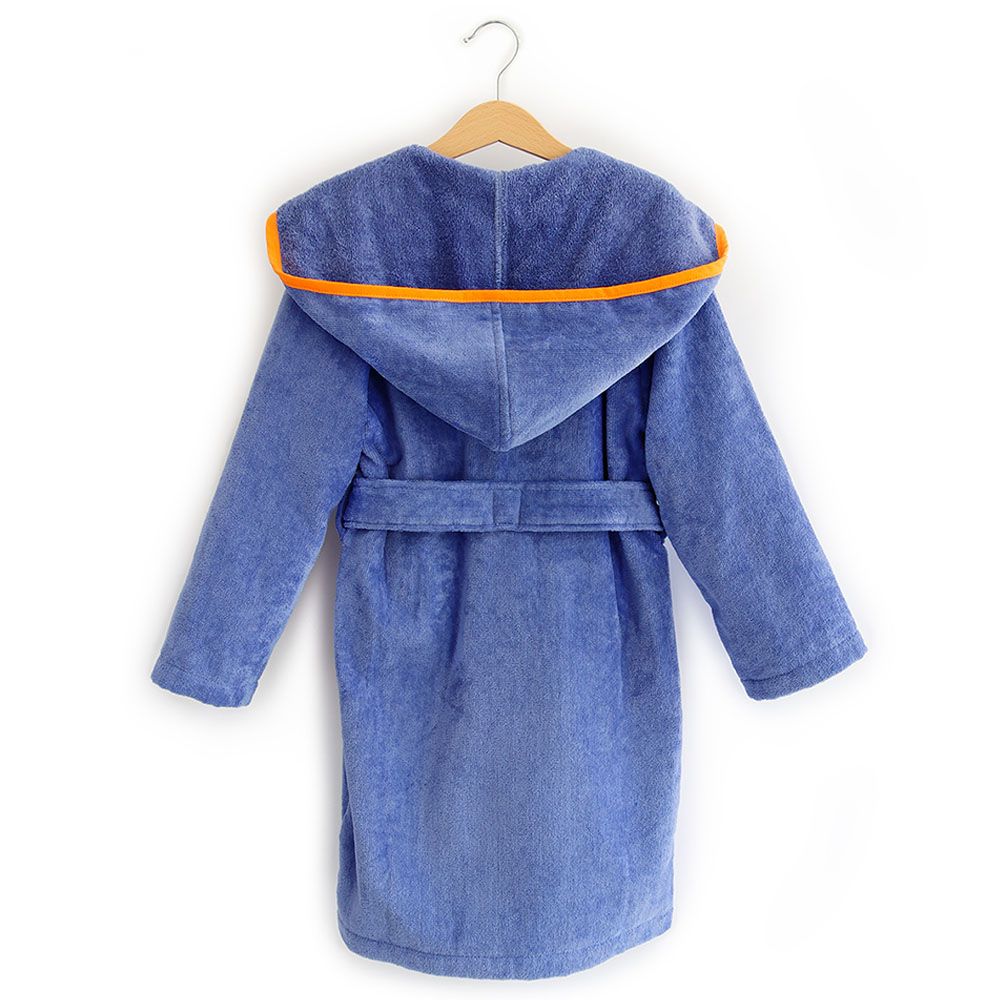 Milk&Moo - Flying Toucan Kids Robe - Purple